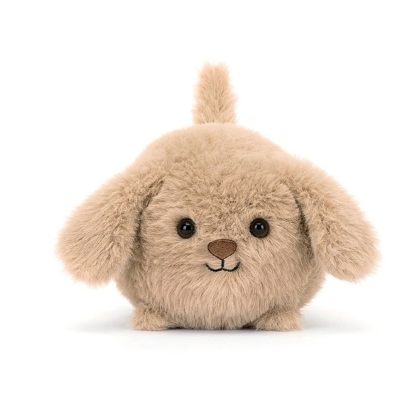 Jellycat Caboodle Puppy Soft & Plush 4x4" NWT - Picture 1 of 8